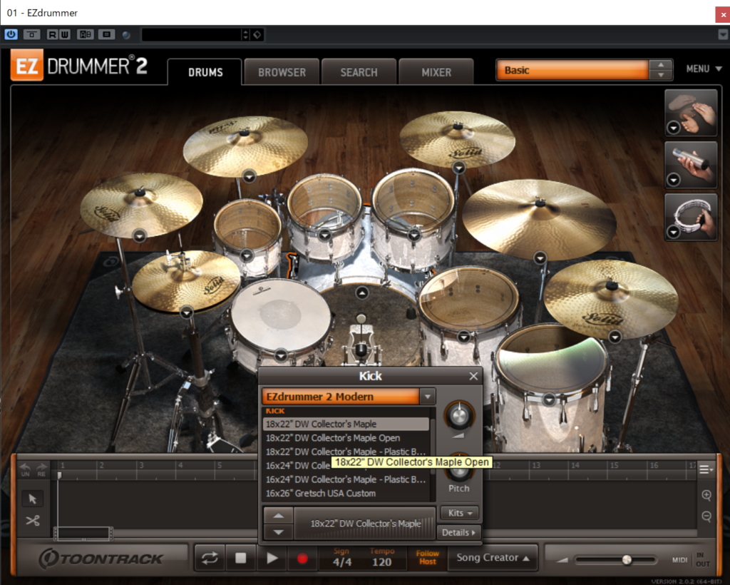 EZ DRUMMER2